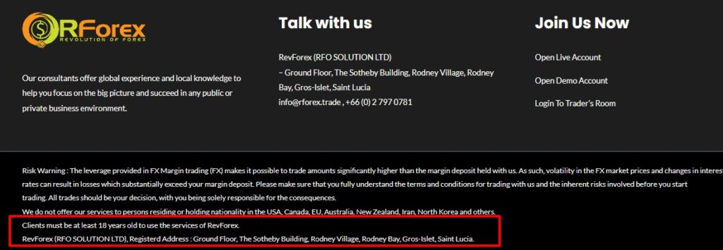 RevForex RFO