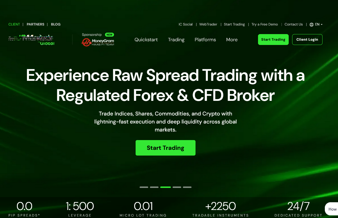 IC Markets Global scam warning showing unlicensed broker risk and investor alert