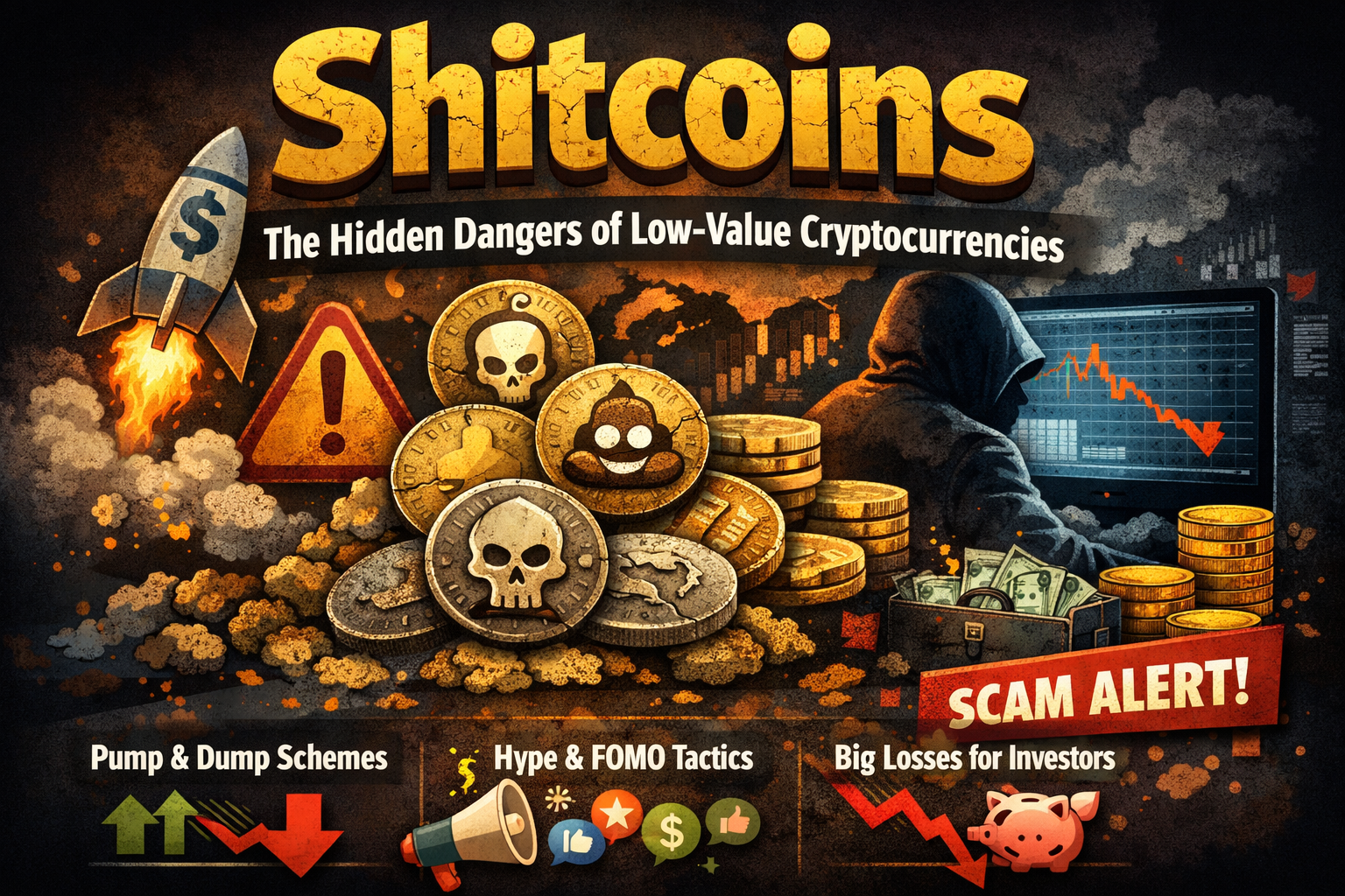 Shitcoins – The hidden dangers of low-value cryptocurrencies