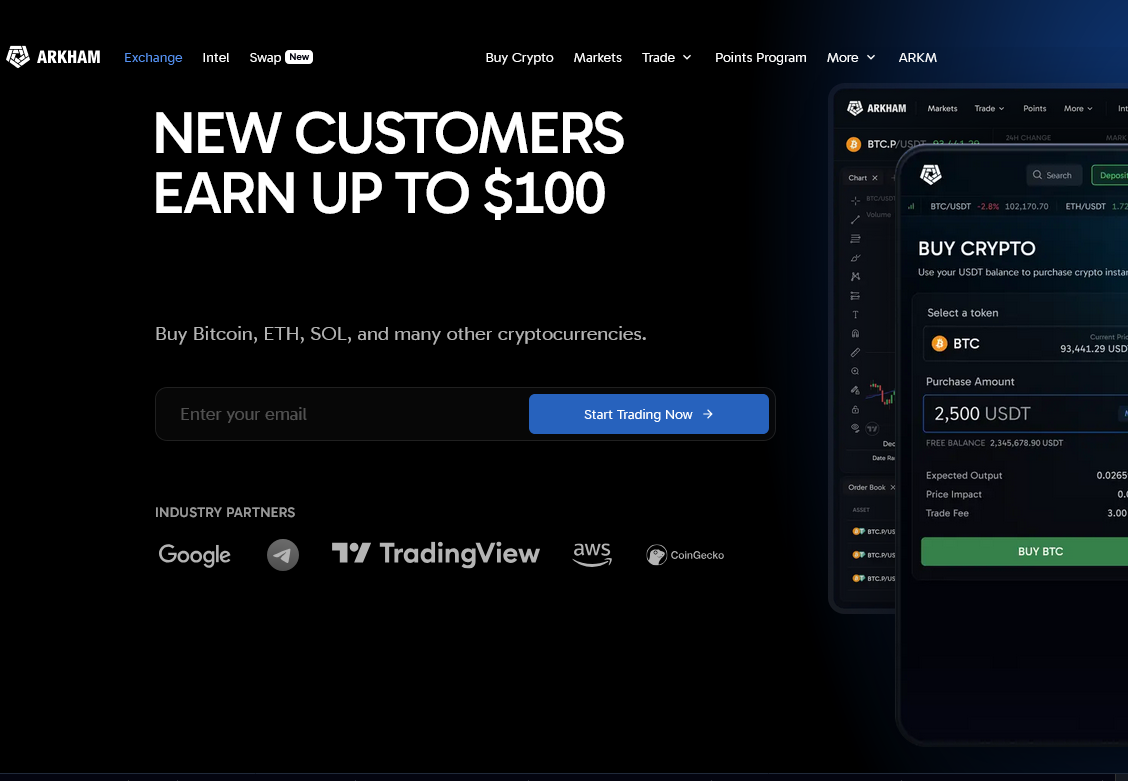 Arkham Exchange FCA warning unregulated crypto exchange