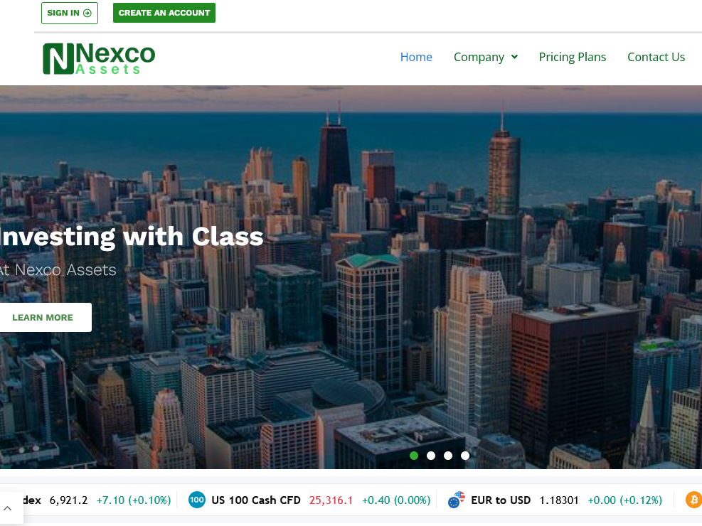 Nexco Assets scam warning – FCA alerts investors