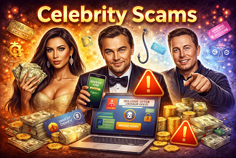 Celebrity investment scams fake endorsements crypto forex fraud warning Taylor Swift Drake Ronaldo