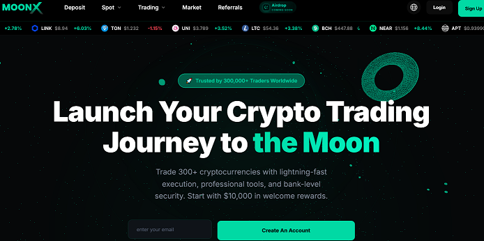 Moonx.io blacklisted by AMF for unlicensed 100x crypto trading