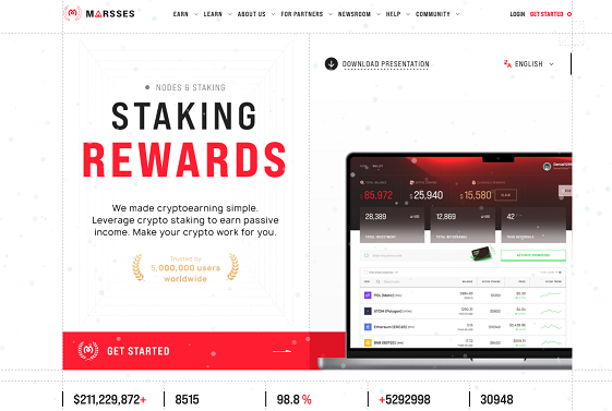 Marsses review fraud warning marsses.com nodes and staking scam