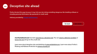 River Financial romance crypto scam investigation