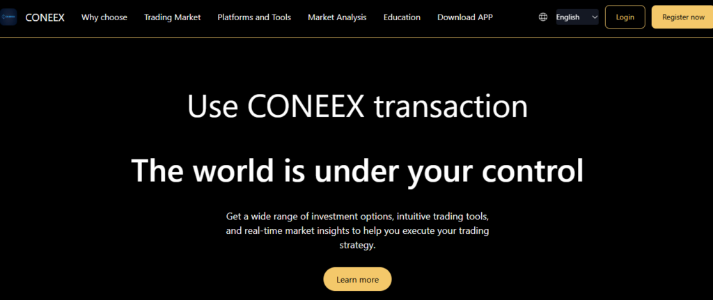 CONEEX Website