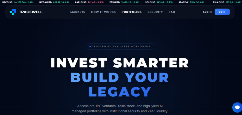 TradeWell Website